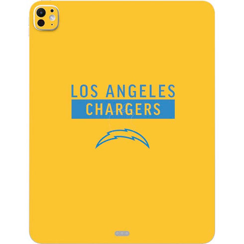 NFL Los Angeles Chargers Yellow Performance Series iPad Pro 13in M4 (2024) Skin