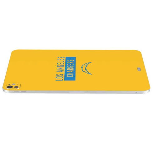 NFL Los Angeles Chargers Yellow Performance Series iPad Pro 13in M4 (2024) Skin