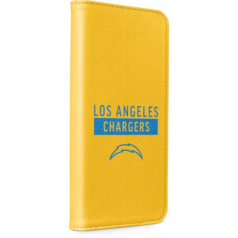 NFL Los Angeles Chargers Yellow Performance Series iPhone 15 Folio Case