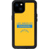 NFL Los Angeles Chargers Yellow Performance Series iPhone 15 Plus Waterproof Case