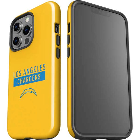 NFL Los Angeles Chargers Yellow Performance Series iPhone 15 Pro Impact Case