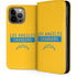 NFL Los Angeles Chargers Yellow Performance Series iPhone 15 Pro Max Folio Case