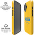 NFL Los Angeles Chargers Yellow Performance Series iPhone 16 Magsafe Impact Case