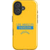 NFL Los Angeles Chargers Yellow Performance Series iPhone 16 Plus Impact Case