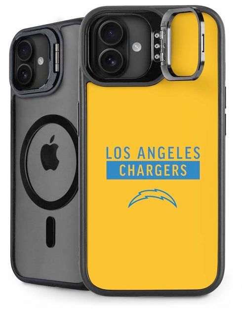 NFL Los Angeles Chargers Yellow Performance Series iPhone 16 Plus Kickstand Case