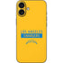 NFL Los Angeles Chargers Yellow Performance Series iPhone 16 Plus Skin
