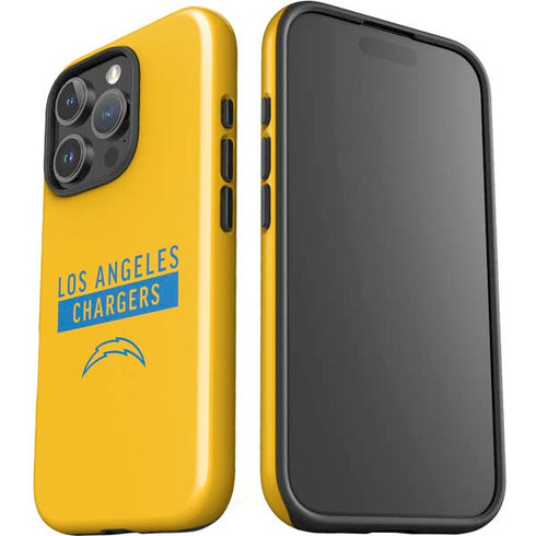 NFL Los Angeles Chargers Yellow Performance Series iPhone 16 Pro Impact Case