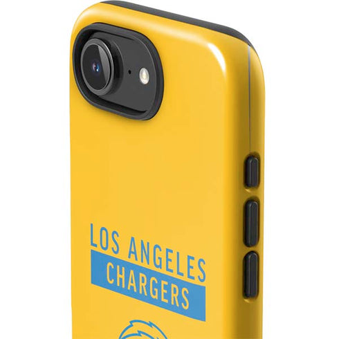 NFL Los Angeles Chargers Yellow Performance Series iPhone 16e Impact Case