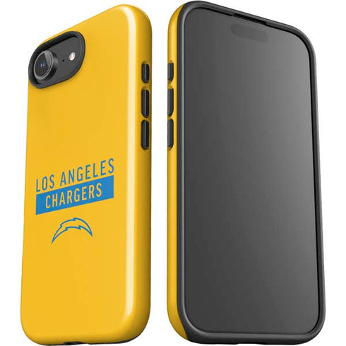 NFL Los Angeles Chargers Yellow Performance Series iPhone 16e Impact Case
