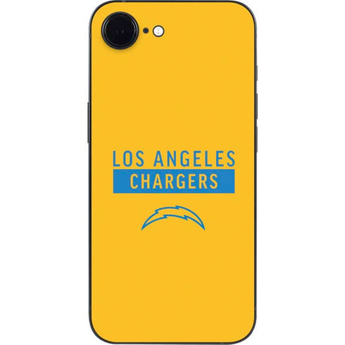 NFL Los Angeles Chargers Yellow Performance Series iPhone 16e Skin