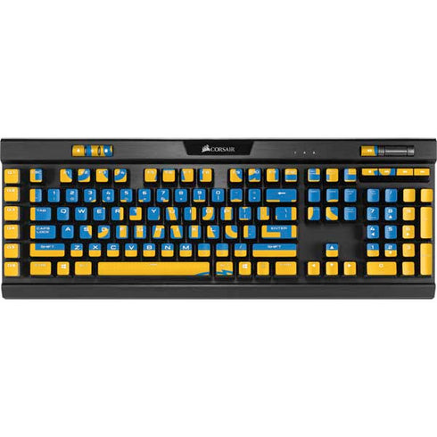 NFL Los Angeles Chargers Yellow Performance Series K95 RGB PLATINUM Mechanical Gaming Keyboard Skin