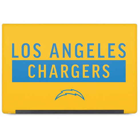NFL Los Angeles Chargers Yellow Performance Series Dell Latitude Skin