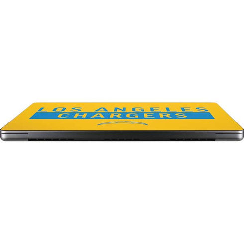 NFL Los Angeles Chargers Yellow Performance Series Apple MacBook Pro 14-inch Skin