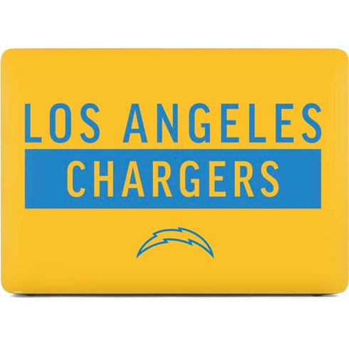 NFL Los Angeles Chargers Yellow Performance Series Apple MacBook Pro 16-inch Skin