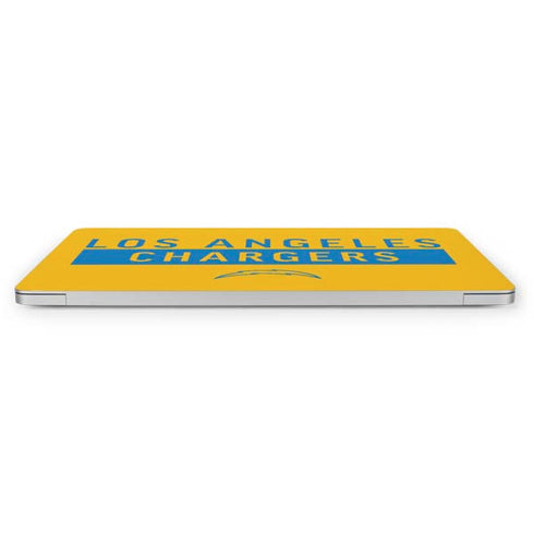 NFL Los Angeles Chargers Yellow Performance Series Apple MacBook Pro 16-inch Skin