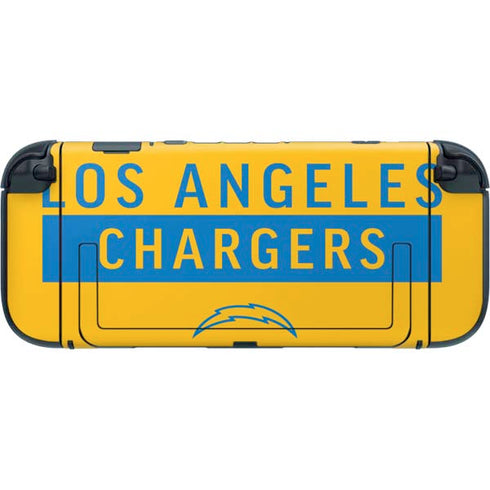 NFL Los Angeles Chargers Yellow Performance Series Nintendo Switch 2 (2025) with Joy-Con Skin