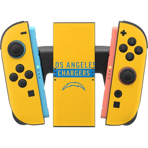 NFL Los Angeles Chargers Yellow Performance Series Nintendo Switch 2 (2025) Joy-Con Controller Skin
