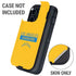 NFL Los Angeles Chargers Yellow Performance Series Otterbox Defender iPhone Skin
