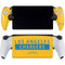NFL Los Angeles Chargers Yellow Performance Series PlayStation Portal Remote Player Skin