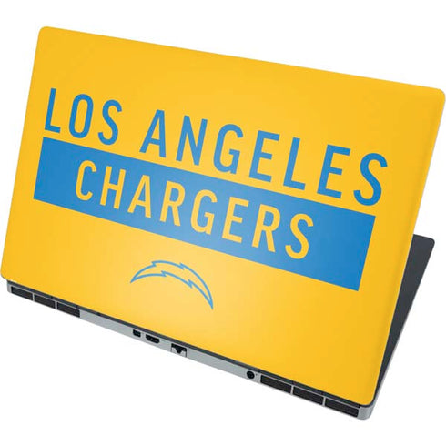 NFL Los Angeles Chargers Yellow Performance Series Dell Precision Skin