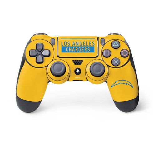 NFL Los Angeles Chargers Yellow Performance Series PlayStation PS4 Skins