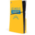 NFL Los Angeles Chargers Yellow Performance Series PlayStation PS5 Skins