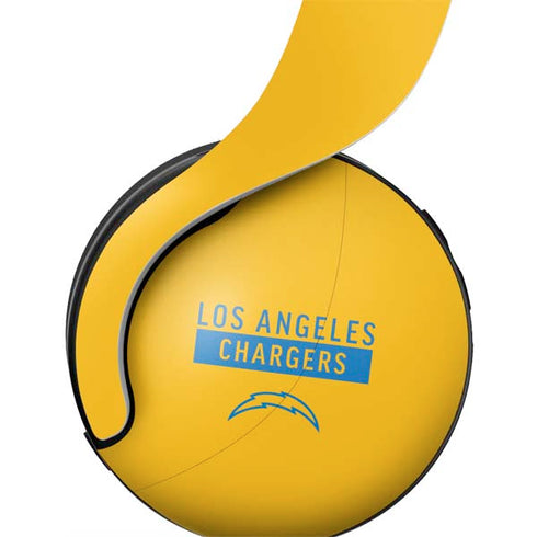 NFL Los Angeles Chargers Yellow Performance Series PULSE 3D Wireless Headset for PS5 Skin