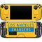 NFL Los Angeles Chargers Yellow Performance Series Steam Deck Handheld Gaming Computer OLED Skin
