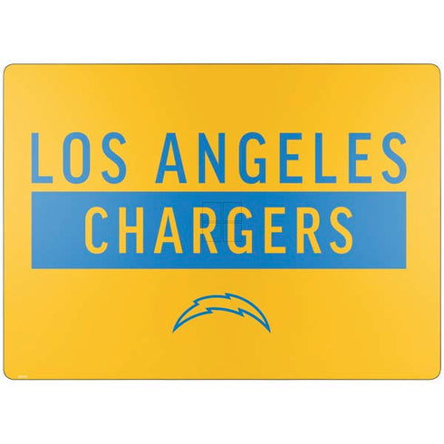 NFL Los Angeles Chargers Yellow Performance Series Surface Laptop 7 15in Skin
