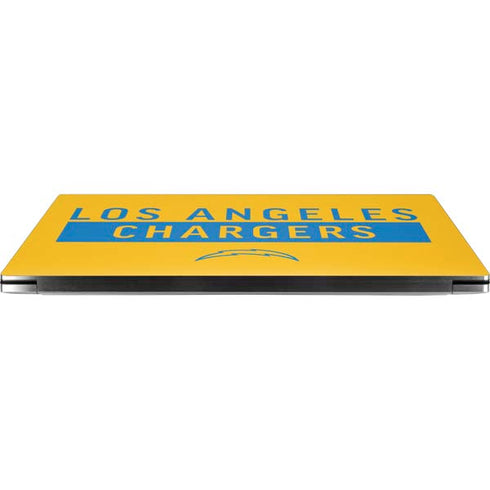 NFL Los Angeles Chargers Yellow Performance Series Dell XPS Skin