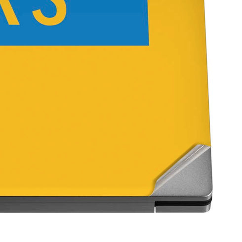 NFL Los Angeles Chargers Yellow Performance Series Dell XPS Skin