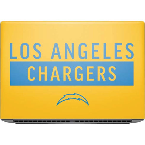 NFL Los Angeles Chargers Yellow Performance Series HP ZBook Fury 16 G10 Skin