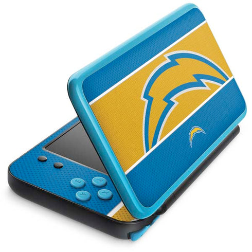 NFL Los Angeles Chargers Zone Block Nintendo Skins