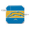 NFL Los Angeles Chargers Zone Block 85W Power Adapter (15 and 17 inch MacBook Pro Charger) Skin