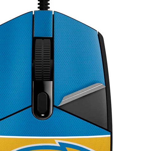 NFL Los Angeles Chargers Zone Block G203 Prodigy RGB Wired Gaming Mouse Skin