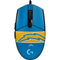 NFL Los Angeles Chargers Zone Block G203 Prodigy RGB Wired Gaming Mouse Skin