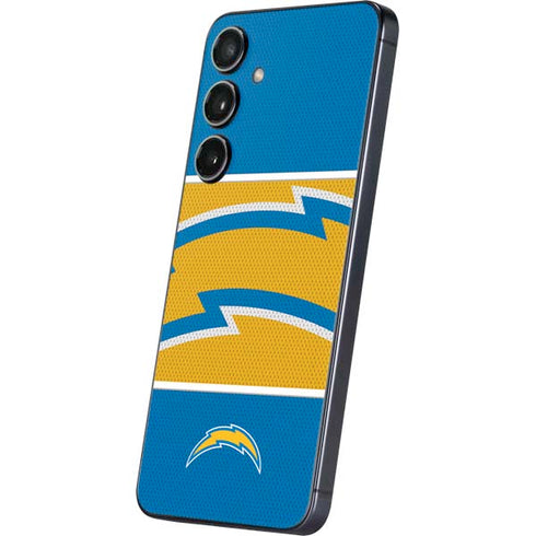 NFL Los Angeles Chargers Zone Block Galaxy A16 5G Skin