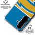 NFL Los Angeles Chargers Zone Block Galaxy A36 5G Clear Case