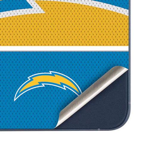 NFL Los Angeles Chargers Zone Block Galaxy A36 5G Skin