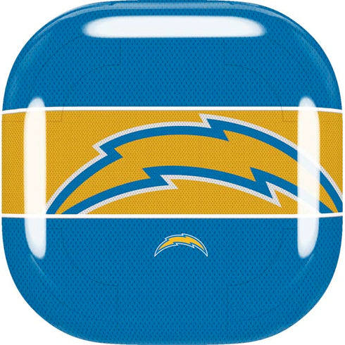 NFL Los Angeles Chargers Zone Block Galaxy Buds Live Skin