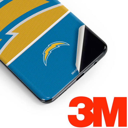 NFL Los Angeles Chargers Zone Block Galaxy S10 Skin