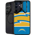 NFL Los Angeles Chargers Zone Block Galaxy S24 FE Kickstand Case