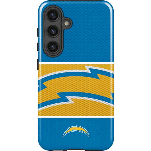 NFL Los Angeles Chargers Zone Block Galaxy S25 Impact Case