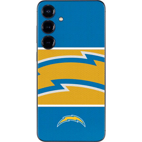 NFL Los Angeles Chargers Zone Block Galaxy S25 Plus Skin