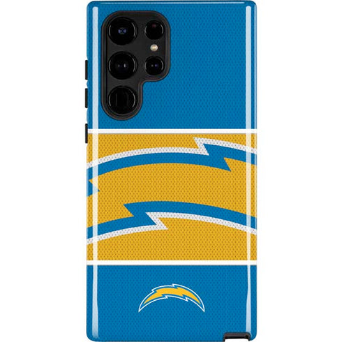 NFL Los Angeles Chargers Zone Block Galaxy S25 Ultra Impact Case