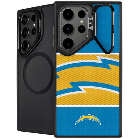 NFL Los Angeles Chargers Zone Block Galaxy S24 Ultra Kickstand Case