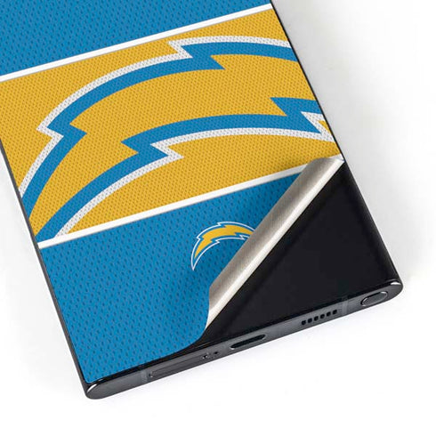 NFL Los Angeles Chargers Zone Block Galaxy S24 Ultra Skin