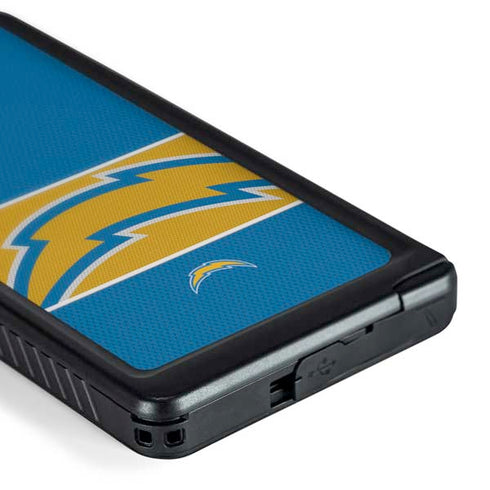 NFL Los Angeles Chargers Zone Block Galaxy S24 Ultra Waterproof Case