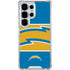 NFL Los Angeles Chargers Zone Block Galaxy S25 Ultra Clear Case