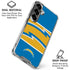NFL Los Angeles Chargers Zone Block Galaxy S26 Plus Clear Case